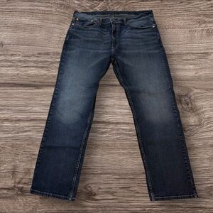 Vintage Levis 559 Jeans 38 x 32 Dark Wash Straight Blue Red Tab Denim (373)